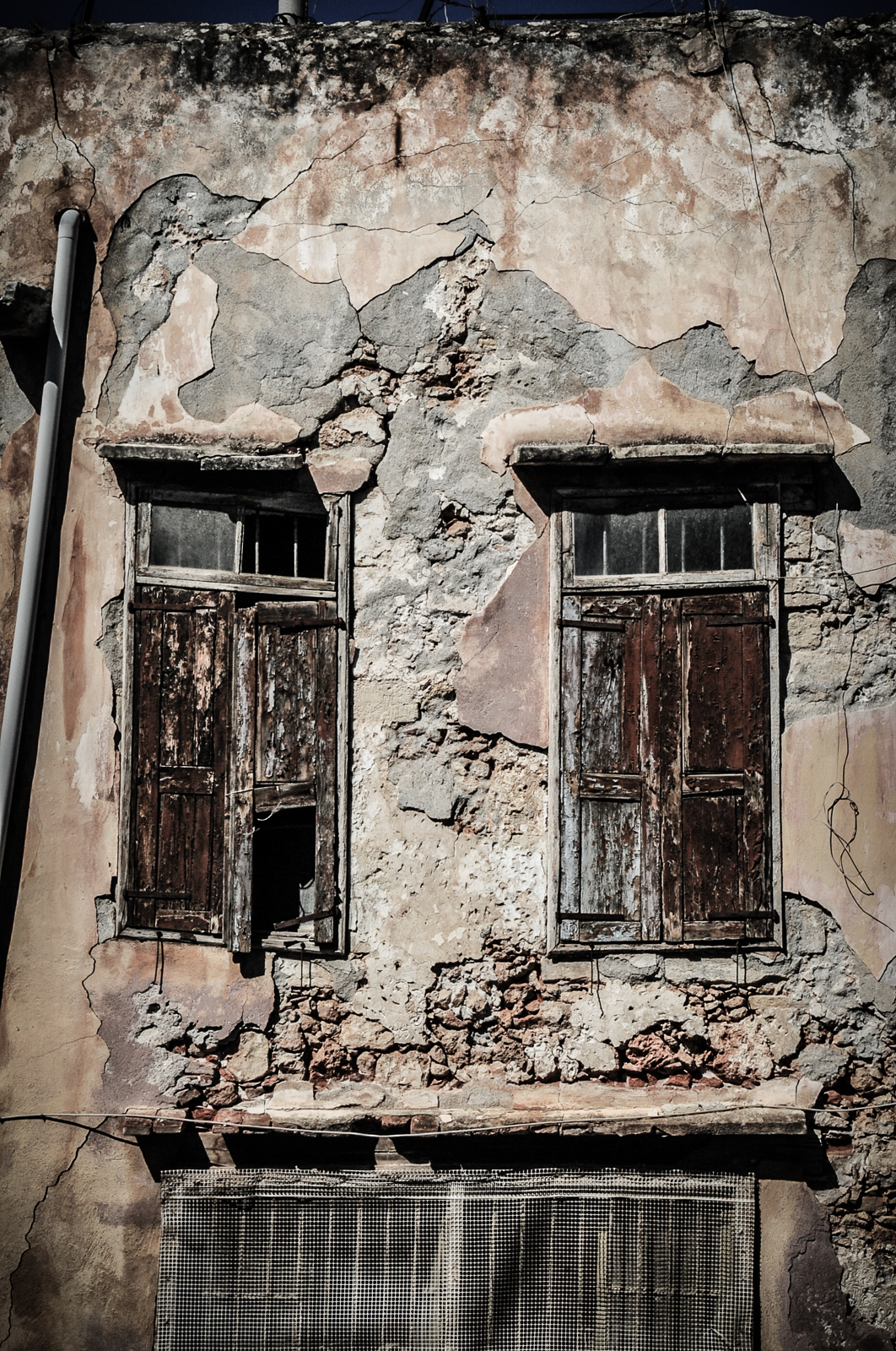 Doors windows black and white gritty light Travel Greece Turkey