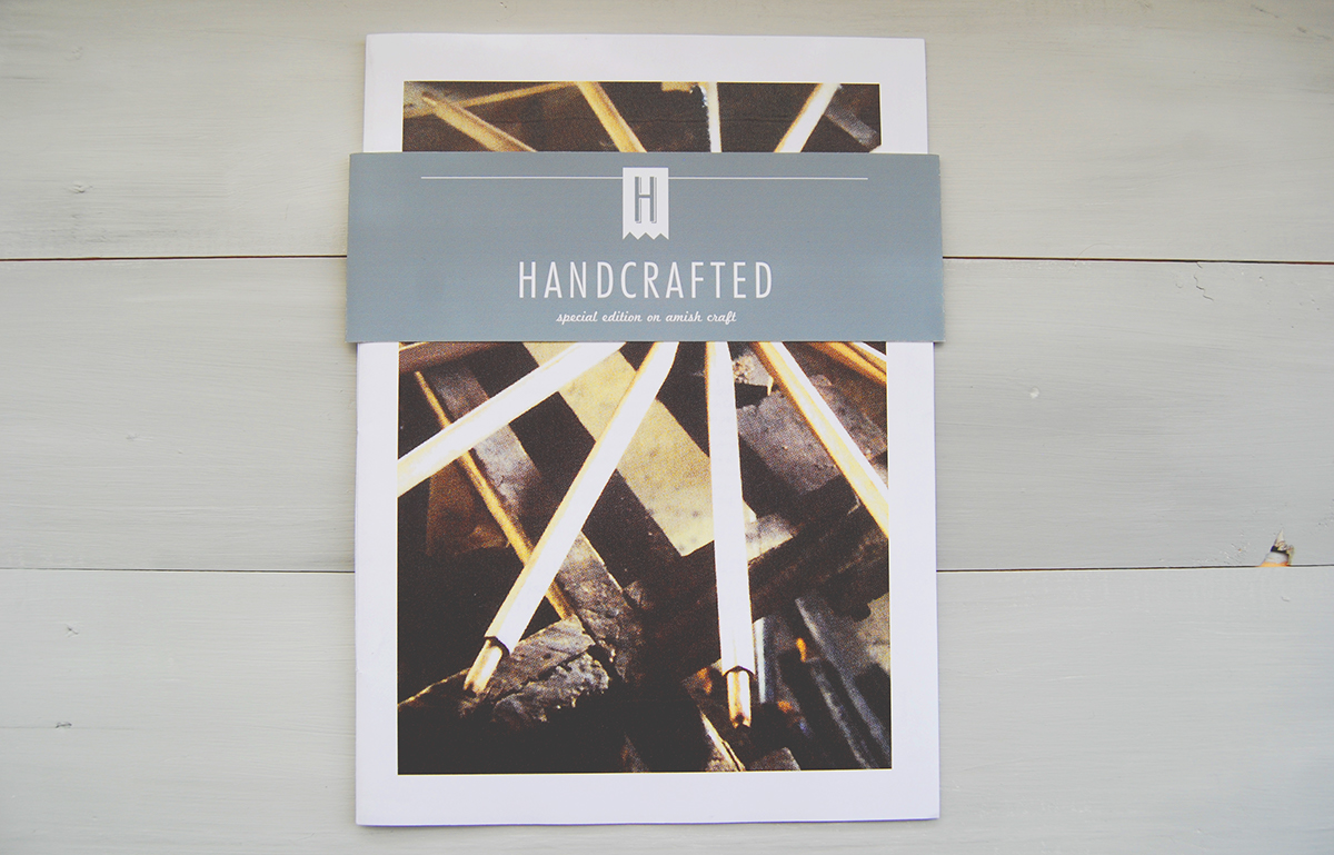 handcrafted Amish craft magazine editorial