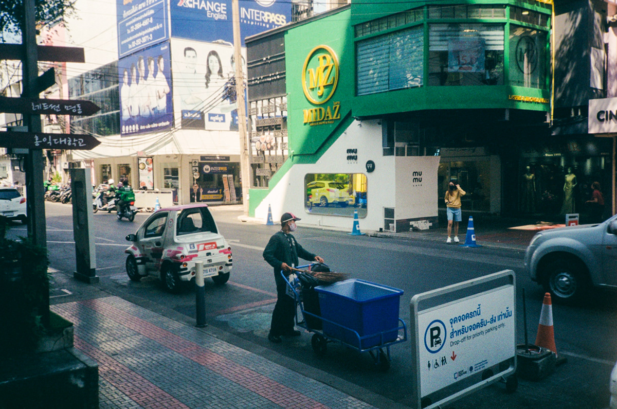 35mm analog analogfilm Bangkok Film   kodak olympus streetart streetphotography Thailand