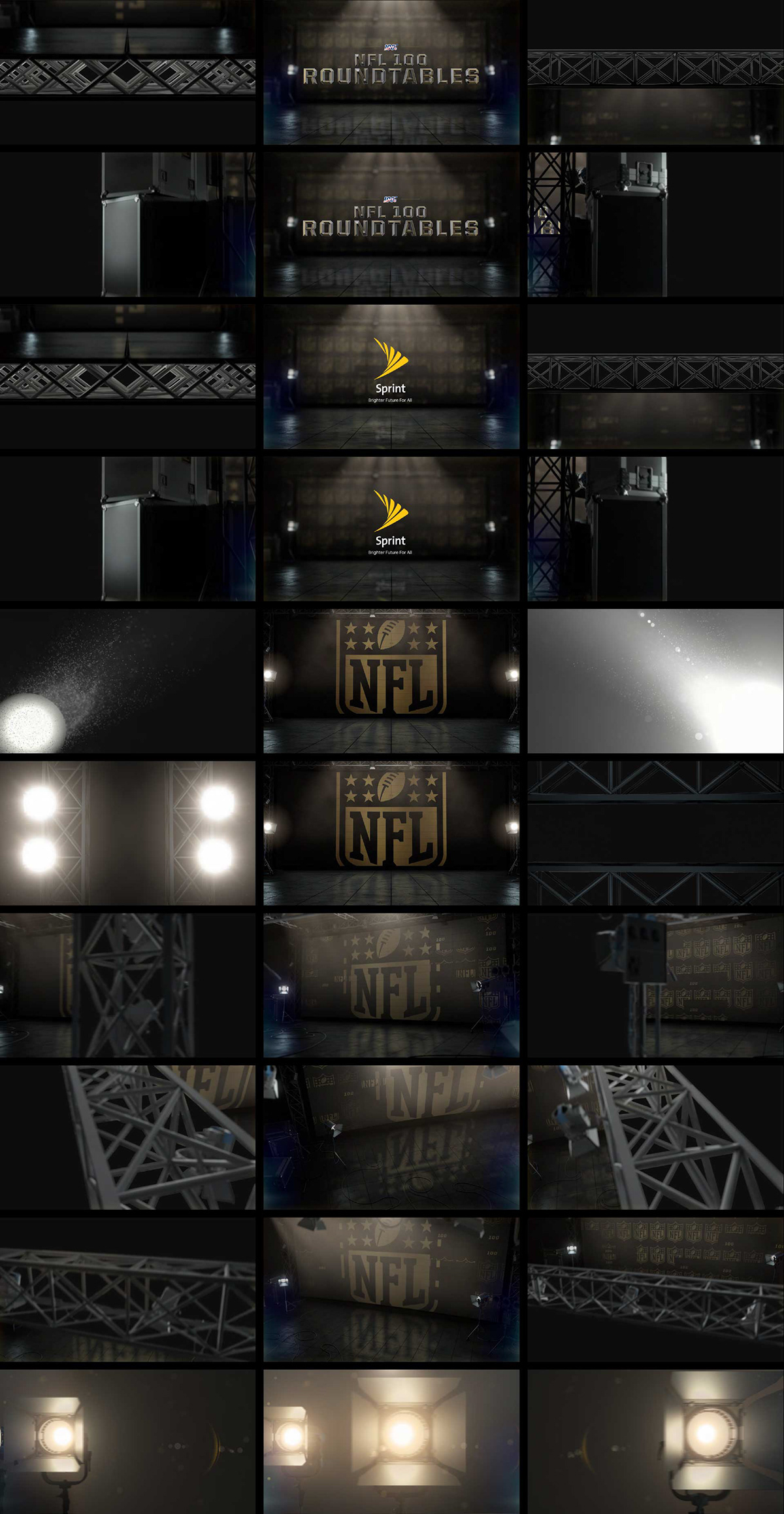 animation  Broadcast Design Broadcast Graphics motion design motion graphics  nfl NFL NETWORK sports graphics styleframing