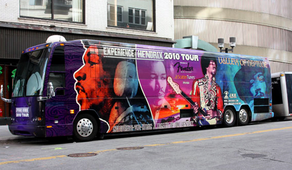 Hendrix Tour bus