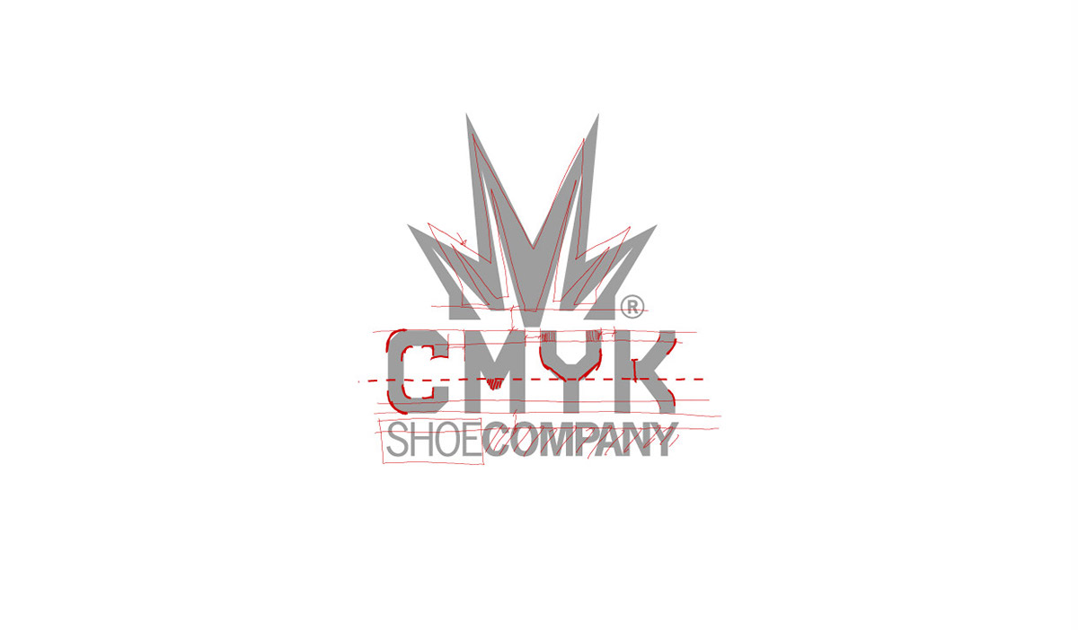 CMYK shoes RESTYLING logo new font Andrea Codoro  design shoes identity corporate type type design Logotype handwriting