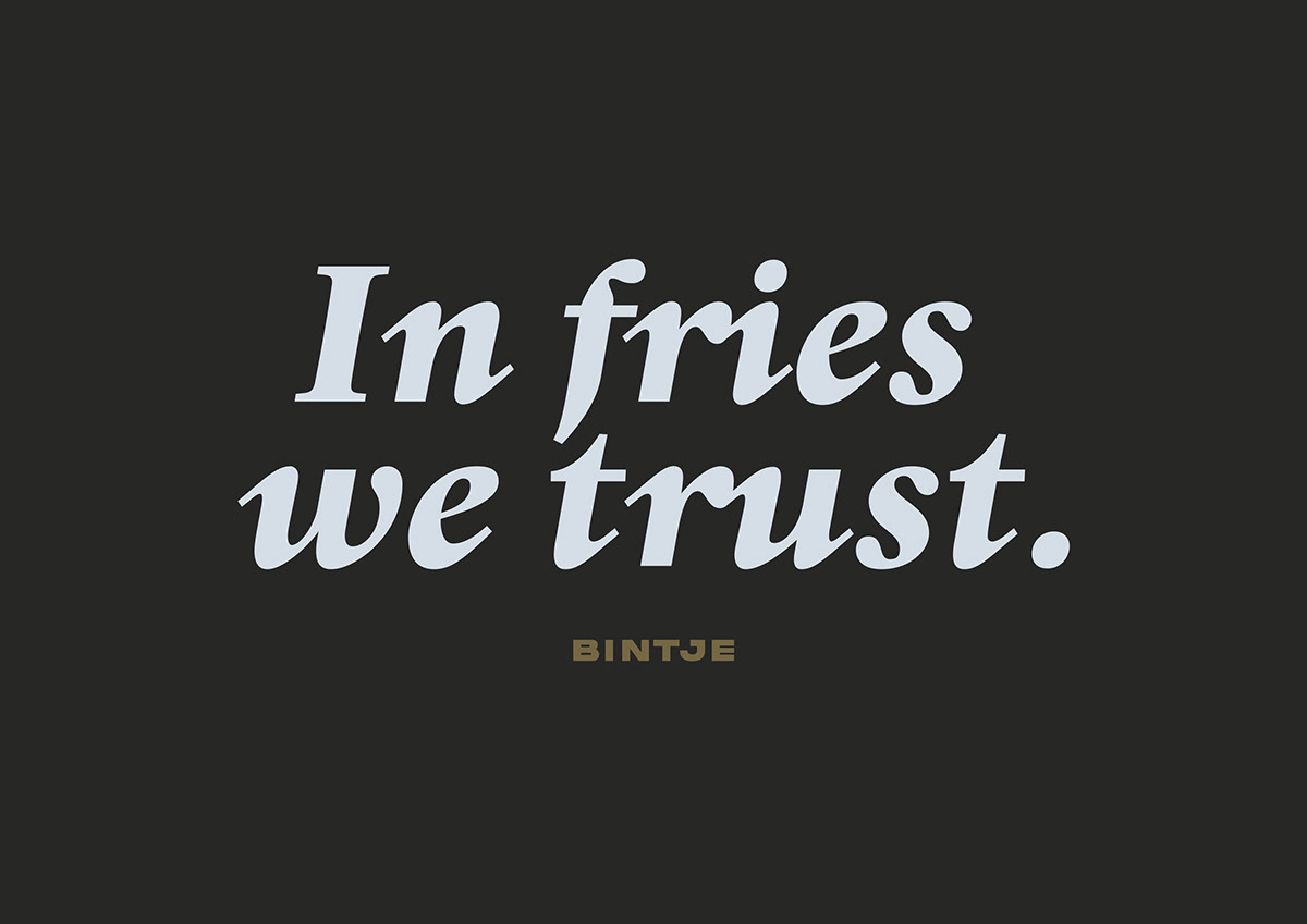 Corporate Design Corporate Identity food brand InFriesWeTrust Fries bachelor