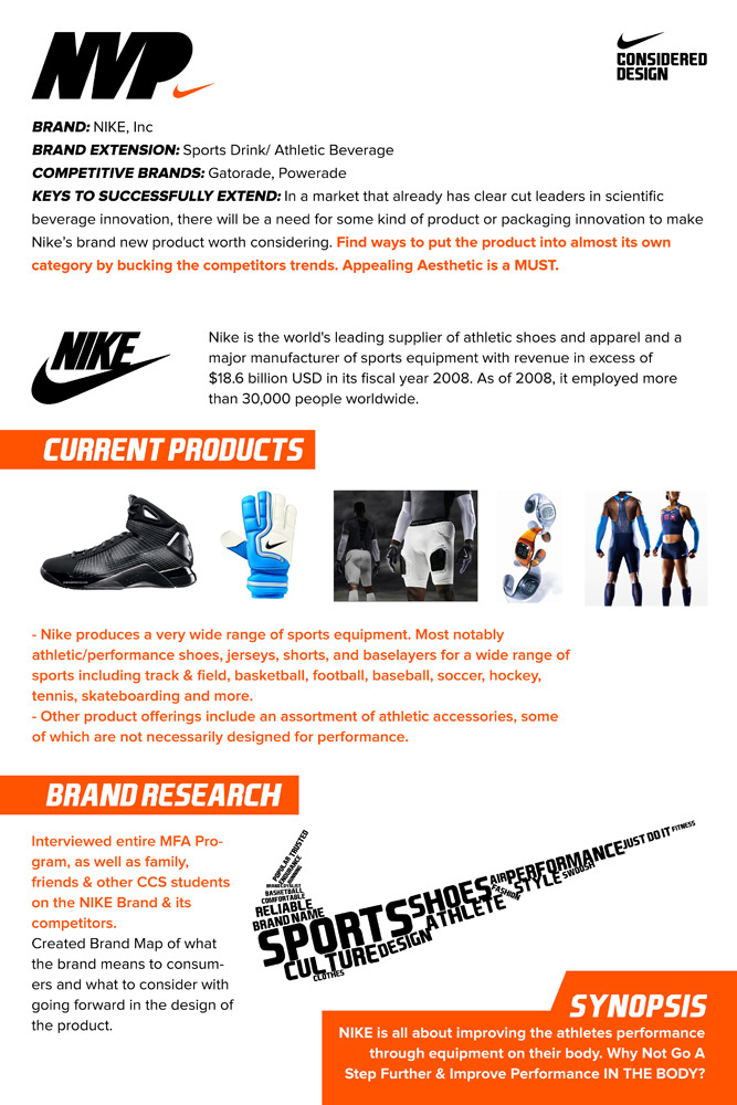 Nike nvp mvp sports drink sports drink product brand Extension Collapsible green Go Green recycle considered 2011 innovation new system vending Web series game player athlete team concept shoe color Liquid