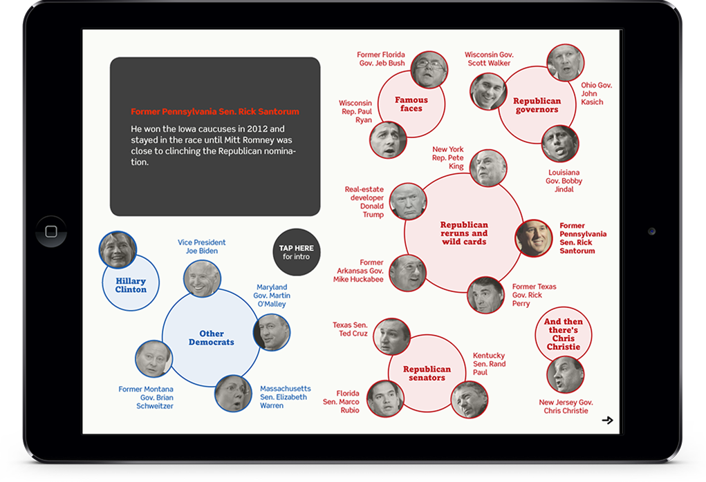 politics tablet iPad magazine