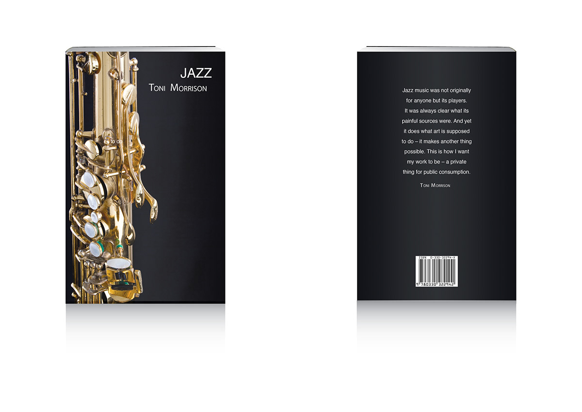 book cover  book  jazz  toni morrison  saxophone  edward hopper
