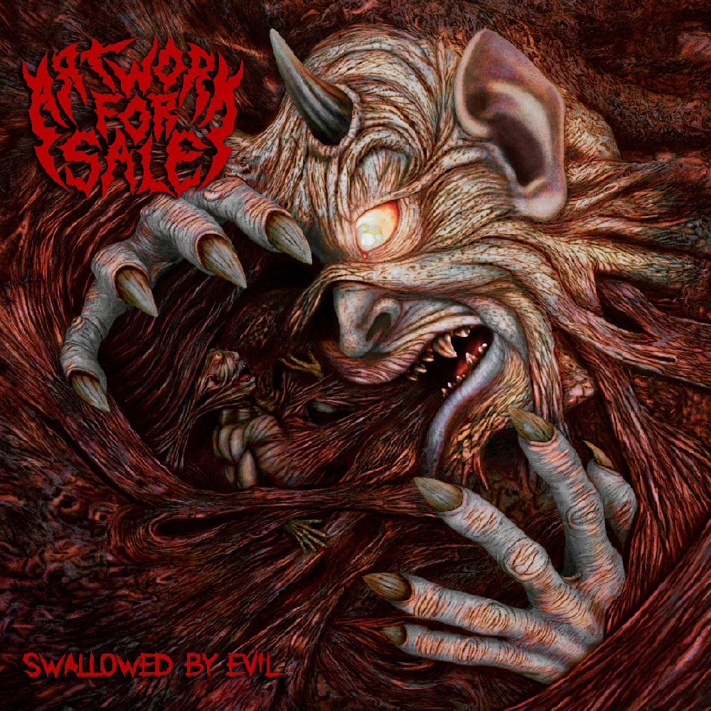 Album album art album artwork Cover Art demon evil heavy metal horror Horror Art metal