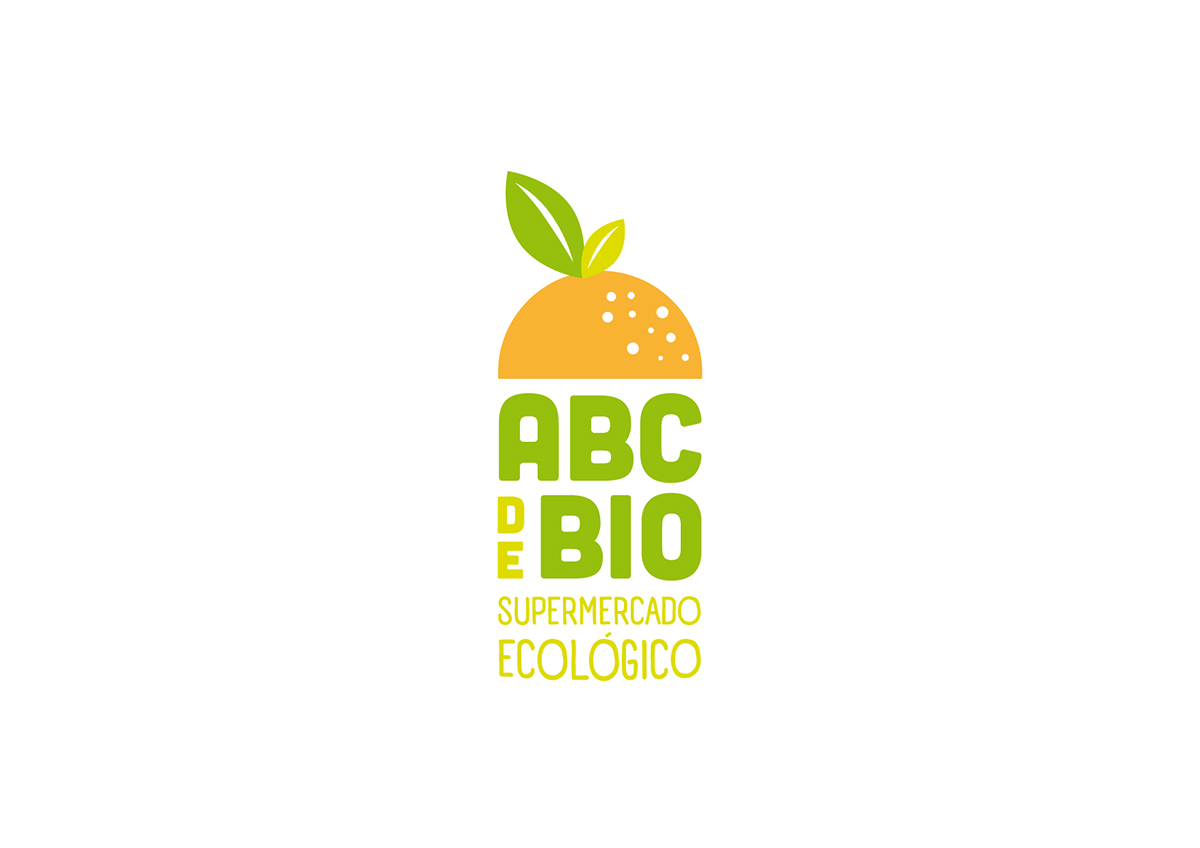 EcoMarket ecological ecologico supermercado Supermarket Vigo Galicia pontevedra super Grocery logo Tarjetas Mockup