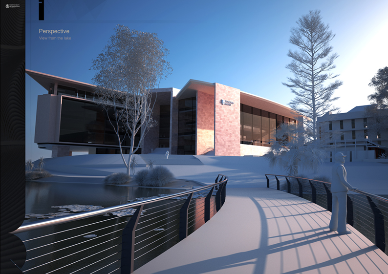 design Schematic Design university project Student Architect  3rd Year Project Render