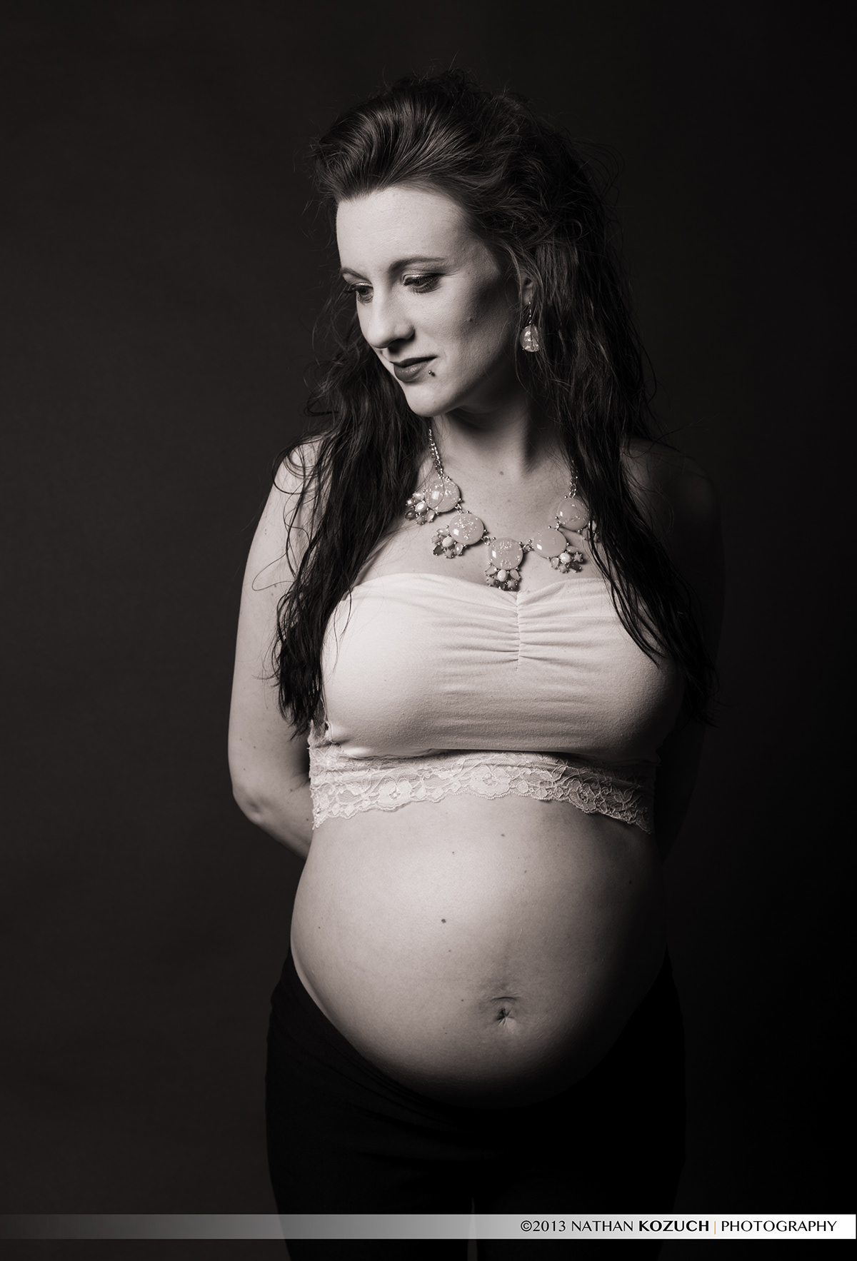 maternity portrait wife expecting NEW STUDIO