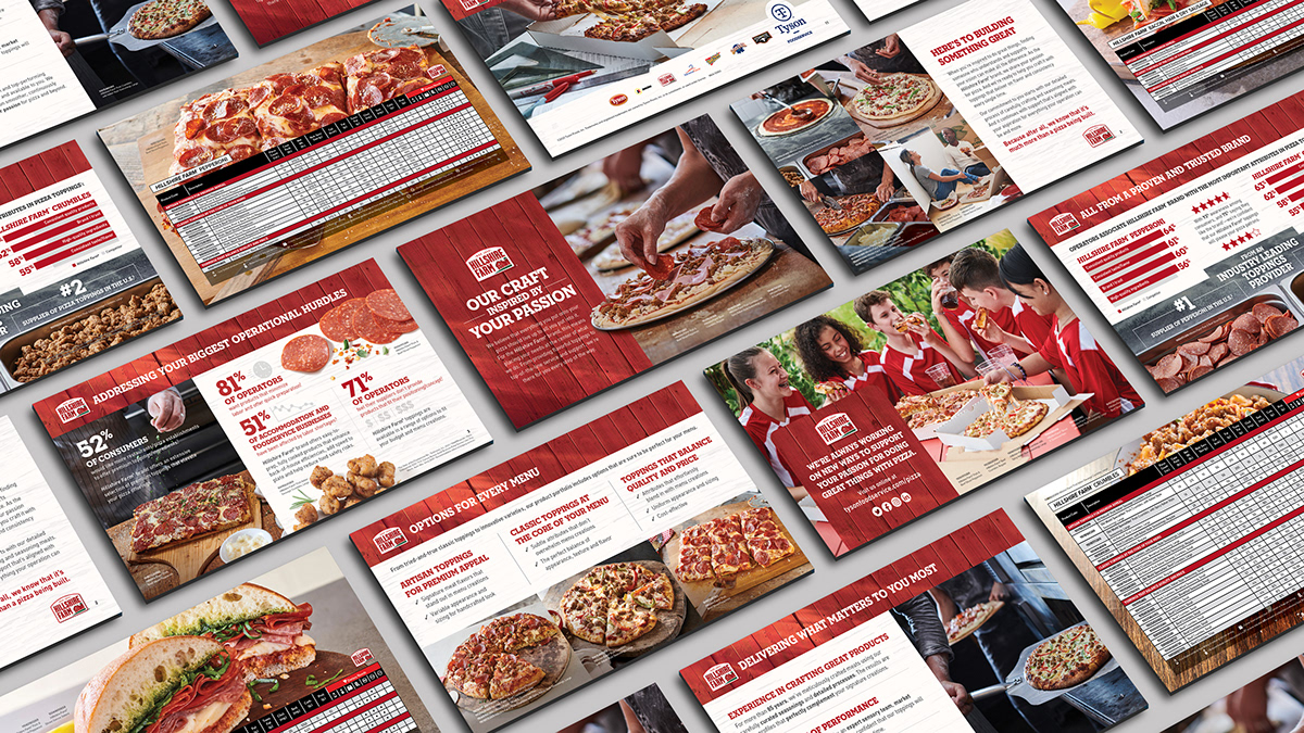 Advertising  art direction  foodservice graphic design  Photography  Pizza print toppings typography   Web Design 