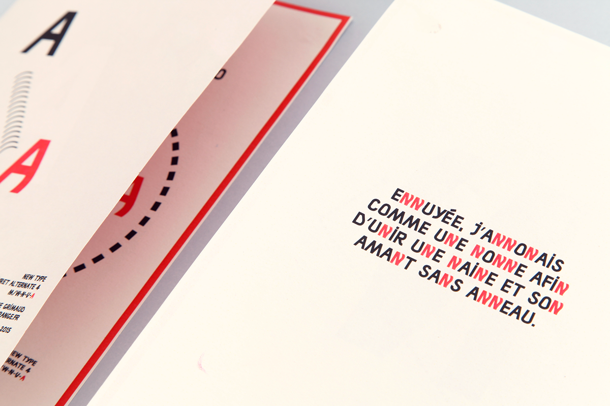 micro onde deformation alternate forme red book specimen typographique crazy