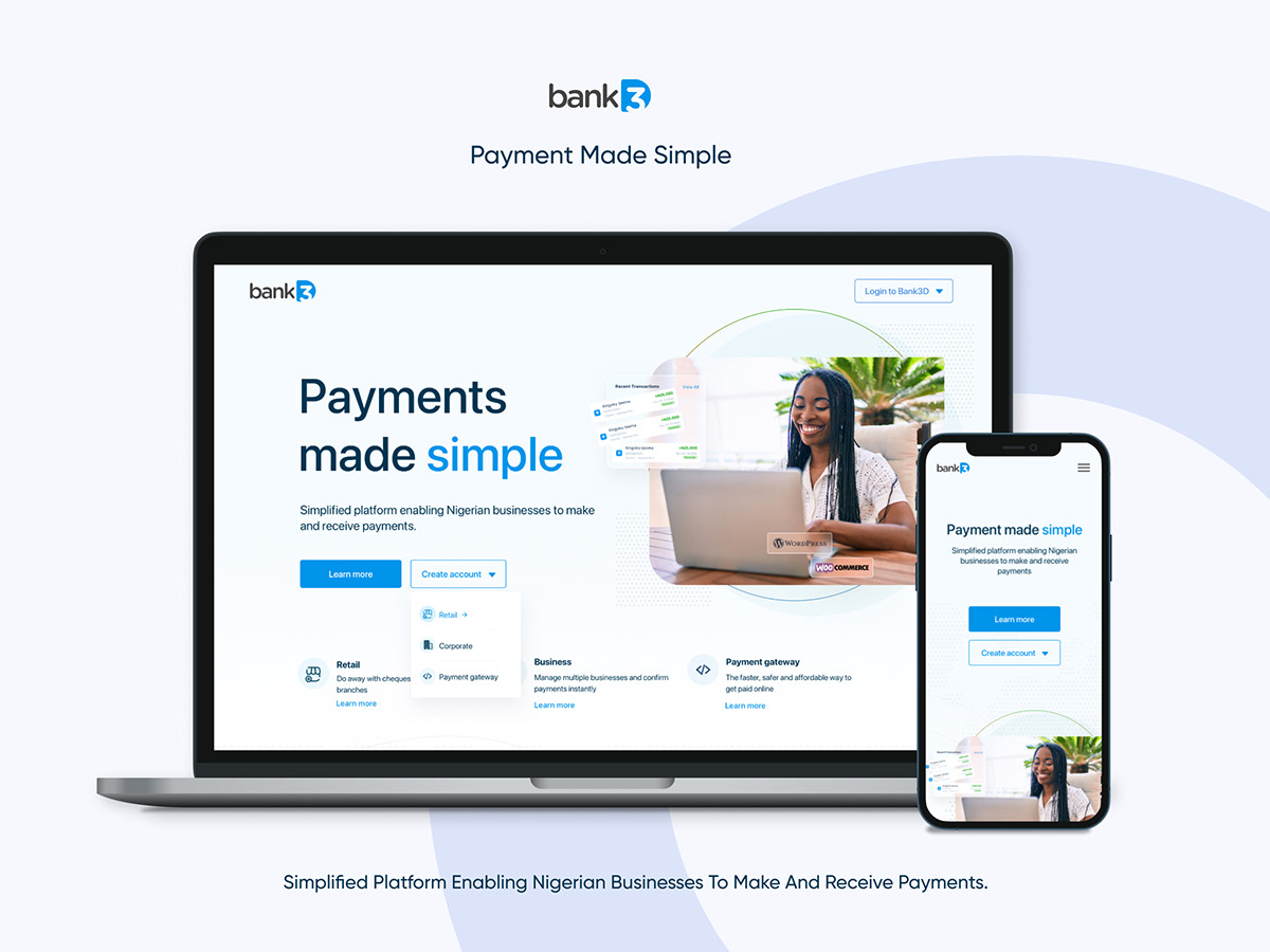 banking Figma finance landing page payment UI UI/UX uiux Web Design 