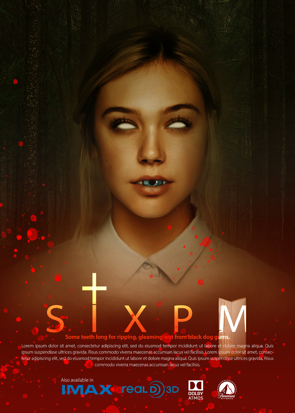 art Behance design dribbble graphicdesign horror movie poster