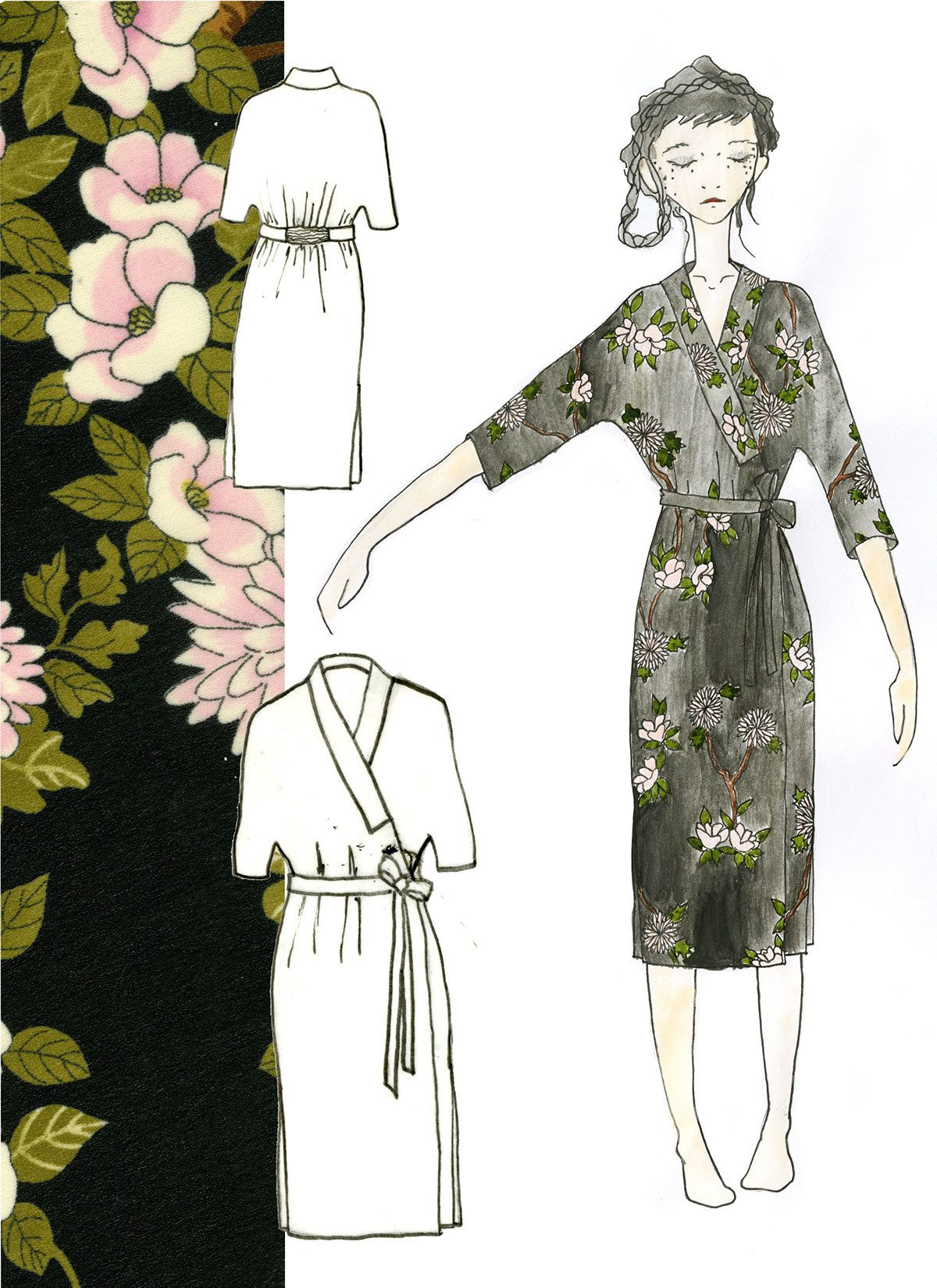 SCAD design sleep Karalyn Wysocki fashion illustration sewing