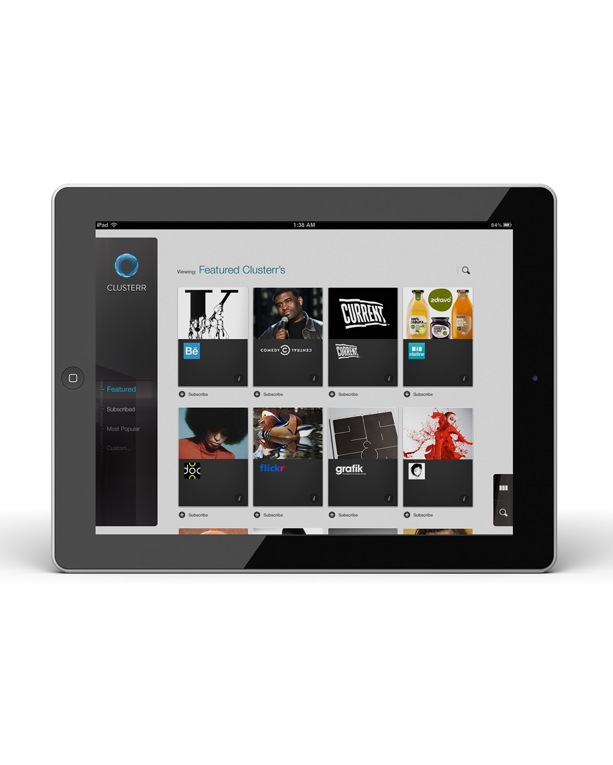 iPad App Creative Direction  UX design