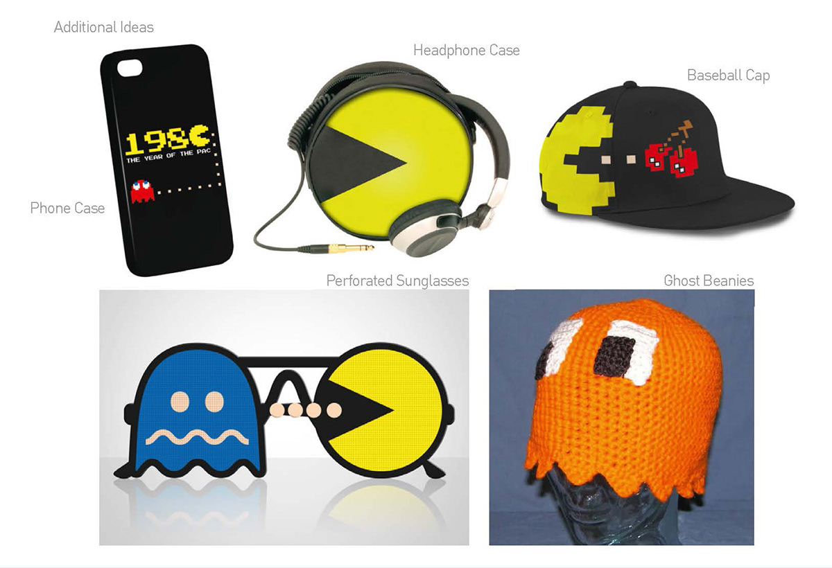 merchandising Pac-Man concepts