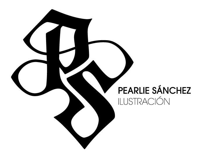 logo letters caligrafia Logotipo