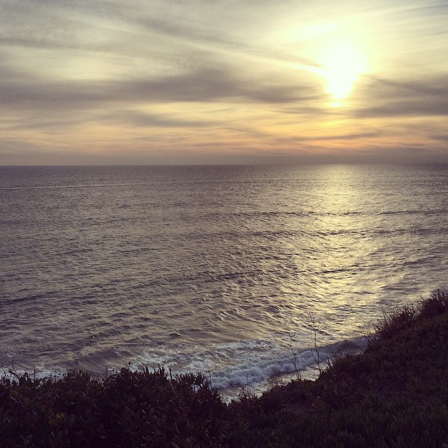 iphone phone photos santa barbara California Coast beach Ocean SKY sunset clouds