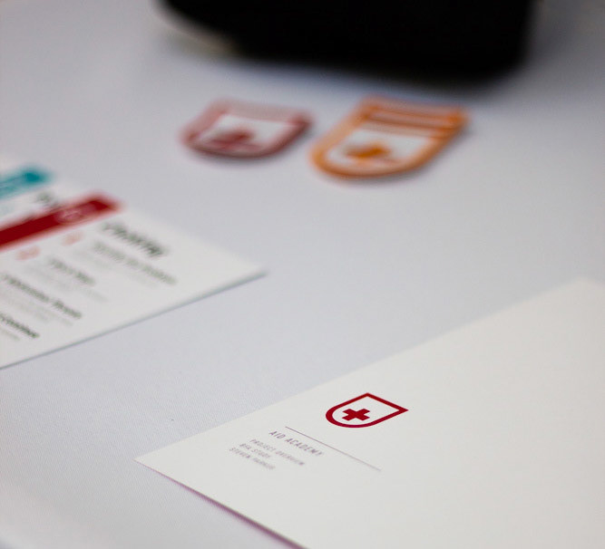 Adobe Portfolio FirstAid Aid emergency typography   branding  Experience