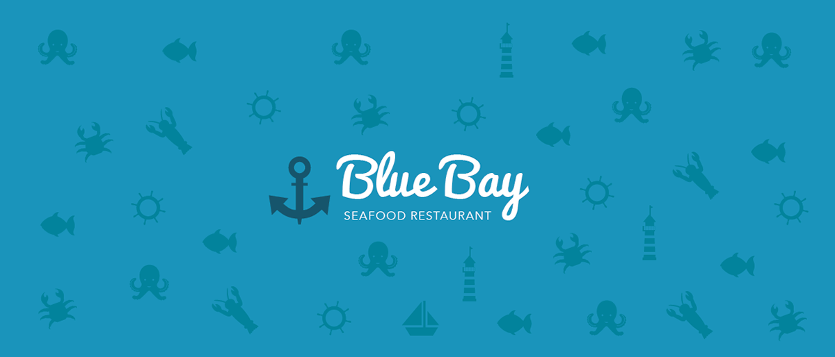 sea seafood restaurant brand identity graphic design