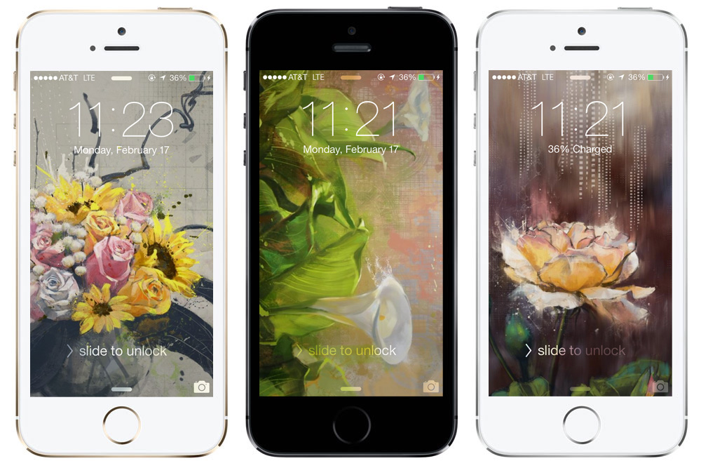Flowers Love iphone