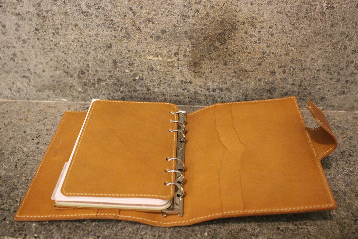 leather Diary handmade