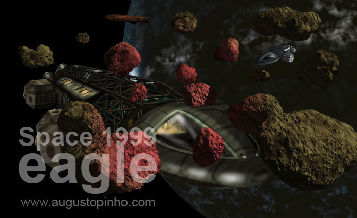 spaceship Sci Fi space 1999 eagle