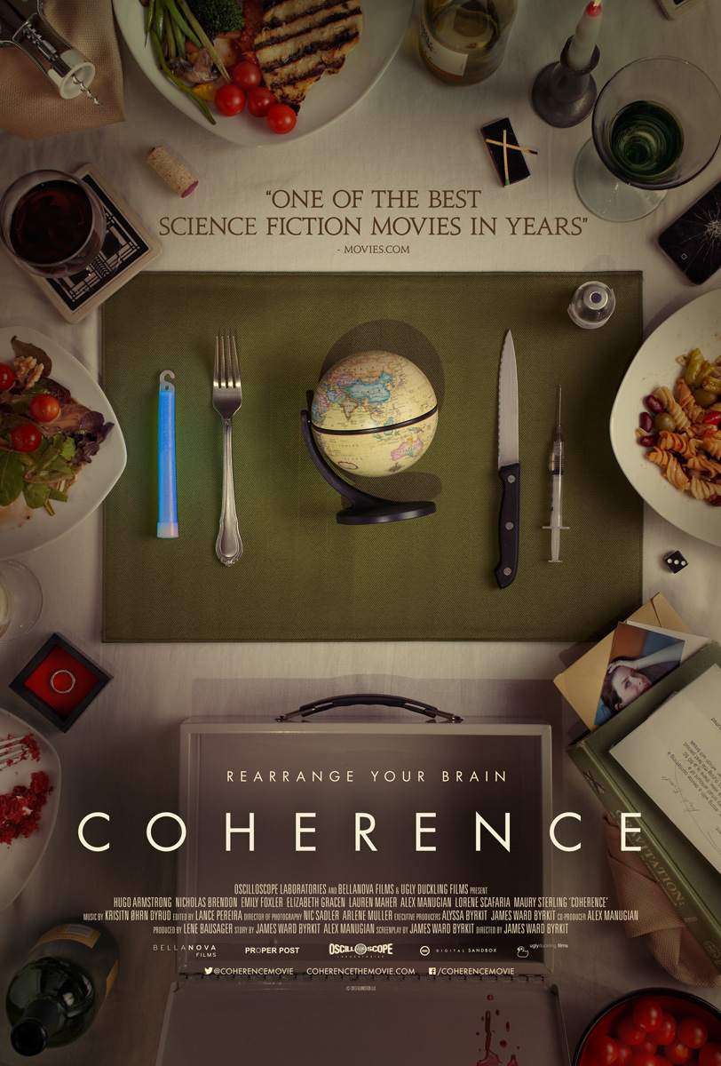 coherence movie poster poster key art one sheet film poster science fiction sci-fi