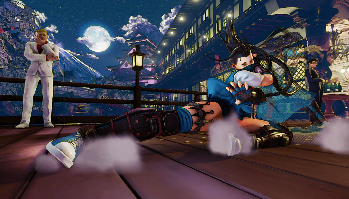Street Fighter Game Art video game fight fighting ninja Ibuki capcom polycount Zbrush