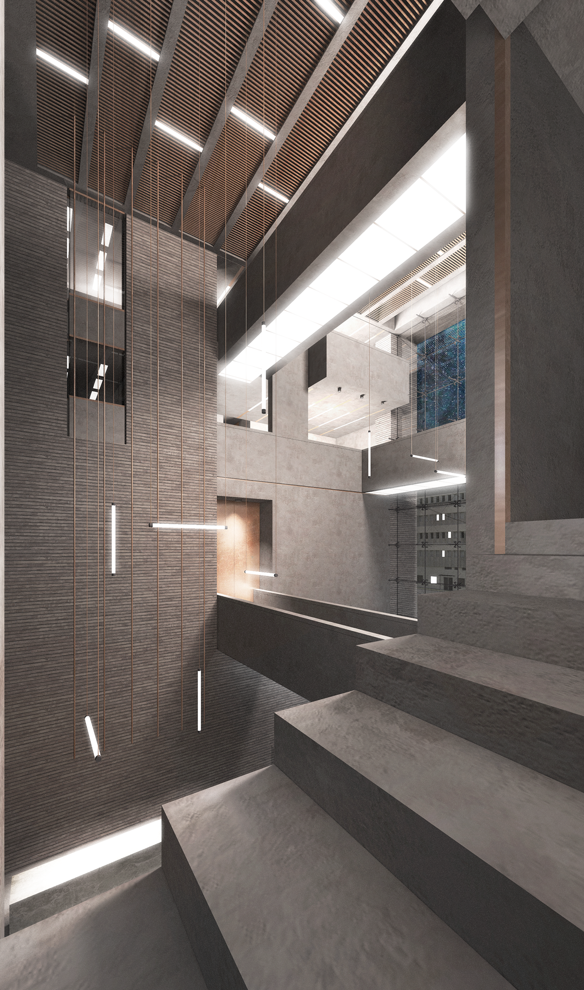 architecture rendering visualisation Competition post effect