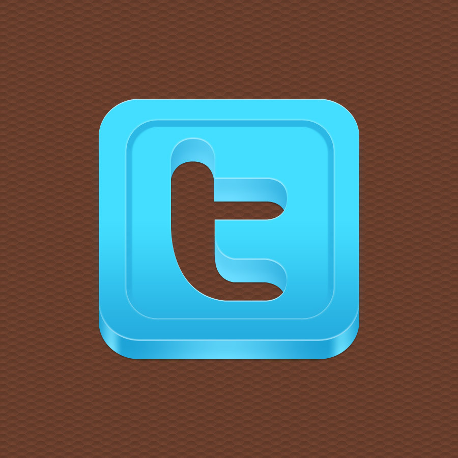 twitter icon D icon   social icon