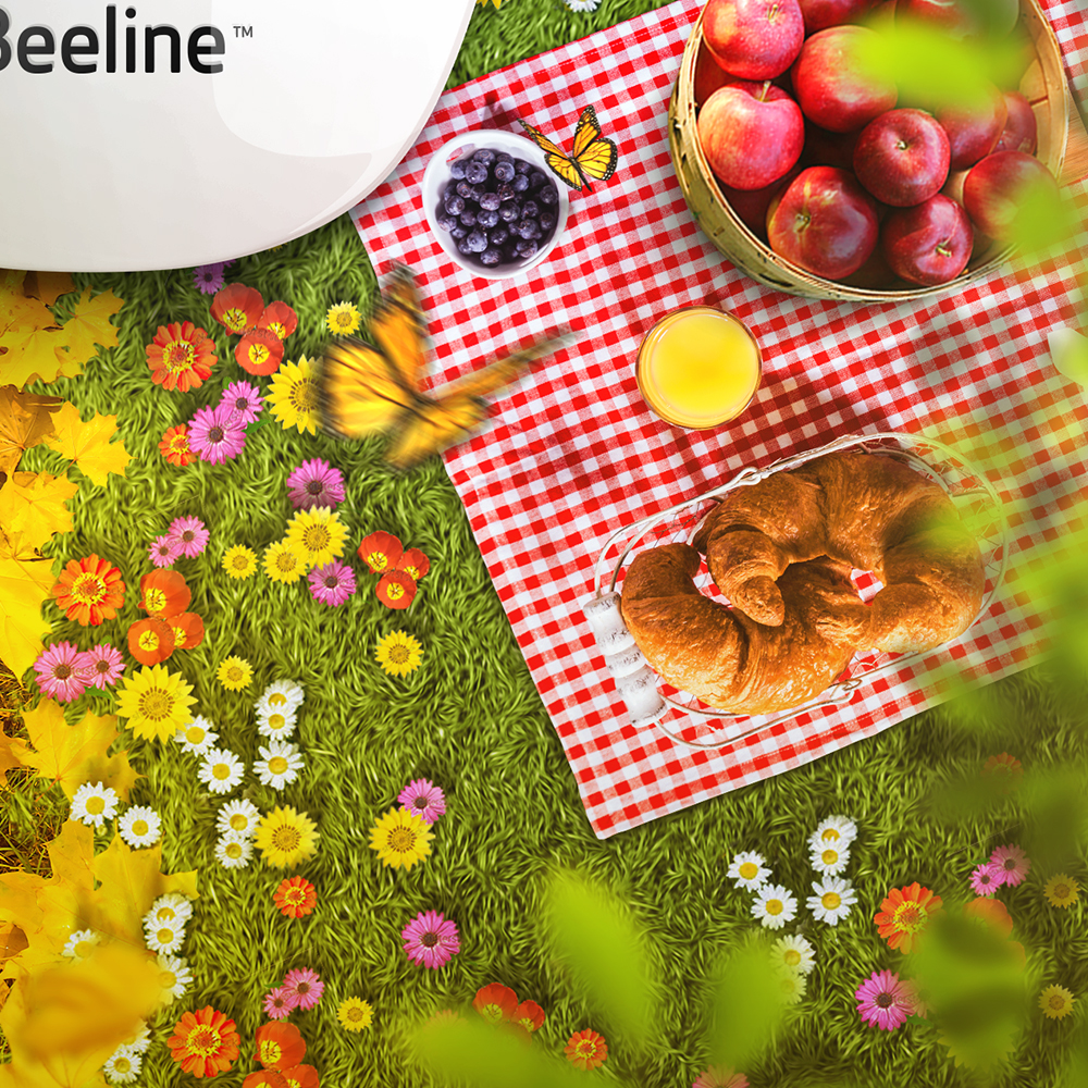 beeline mobile operator visuals ad creative Modem Router SIM frame card