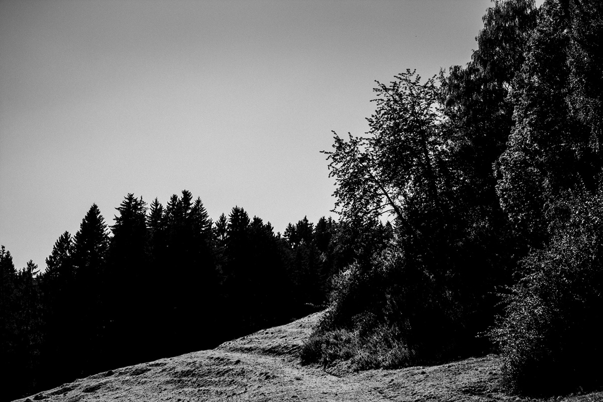 black & white  mountains photopraphy