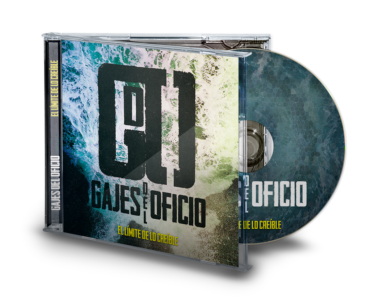 Gajes del Oficio rock artwork design diseño asturies CD cover