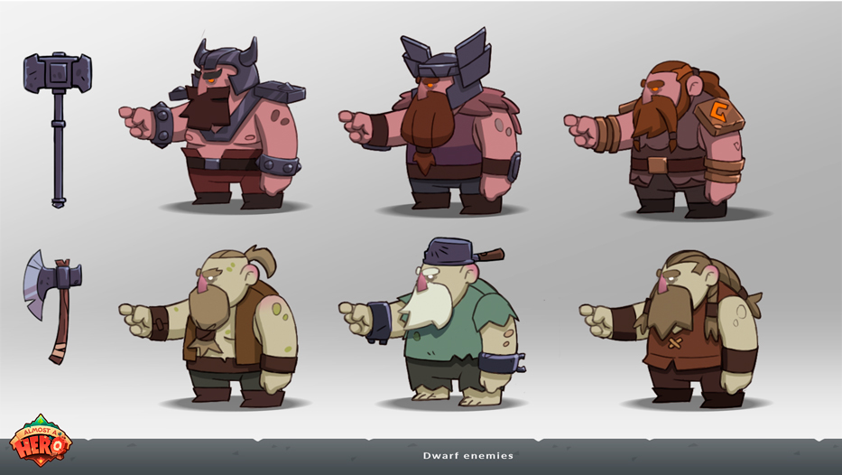 game apps rpg fantasy animation  gif Character Videogames mobile ILLUSTRATION 