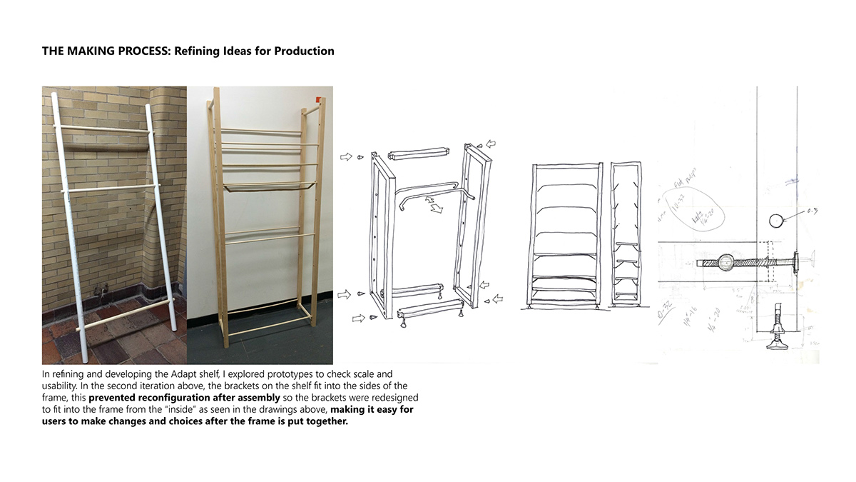 Shelf system furniture storage flat pack Sustainable modular customizable home Shelving