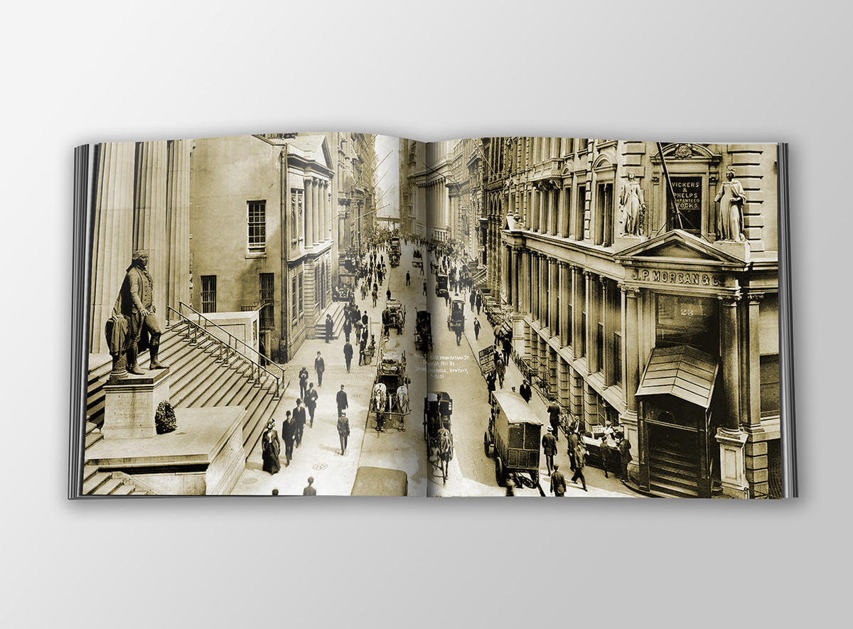 Wall street history Typeface book