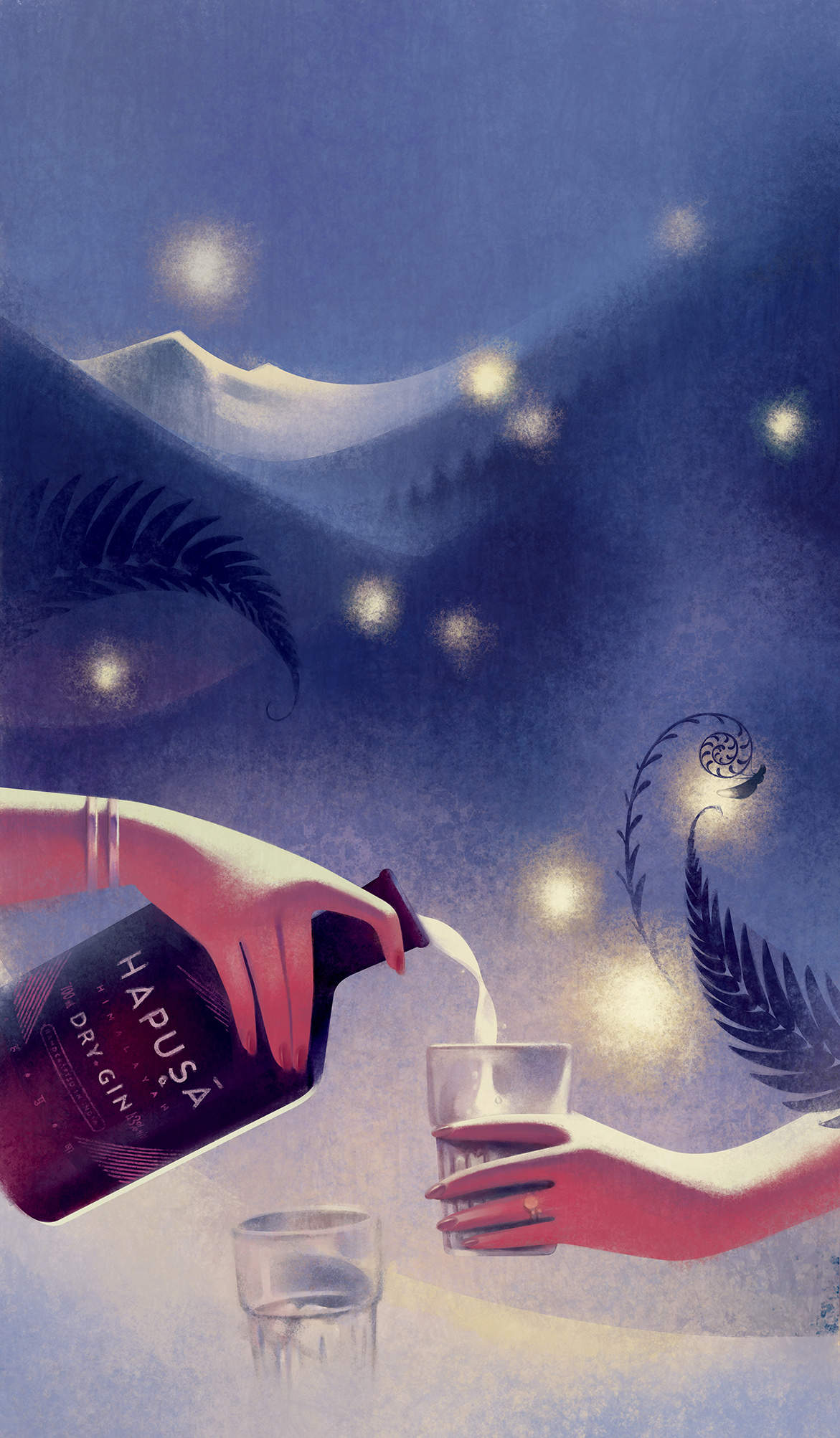 poster Advertising  banner designer stylized vintage artwork digital illustration digitalart beverage