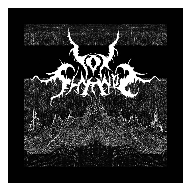 black metal occult Logotype Logo Design handdrawn metal Music Packaging CD cover lp cover 12 Cover Vox Clamantis