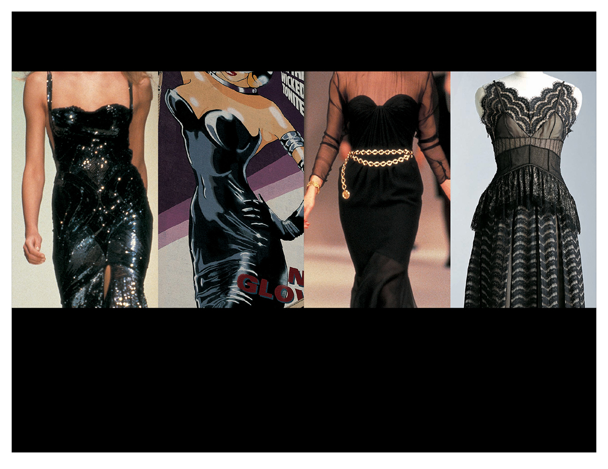 book design black dress valerie steele Style FIT museum FIT Fashion Designer