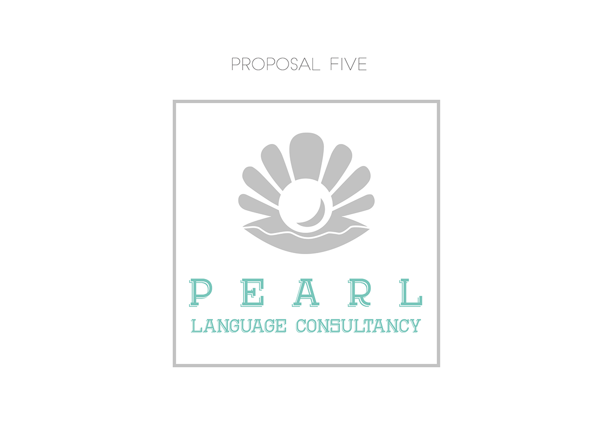 pearl language consultancy Liverpool logo brand identity social network facebook