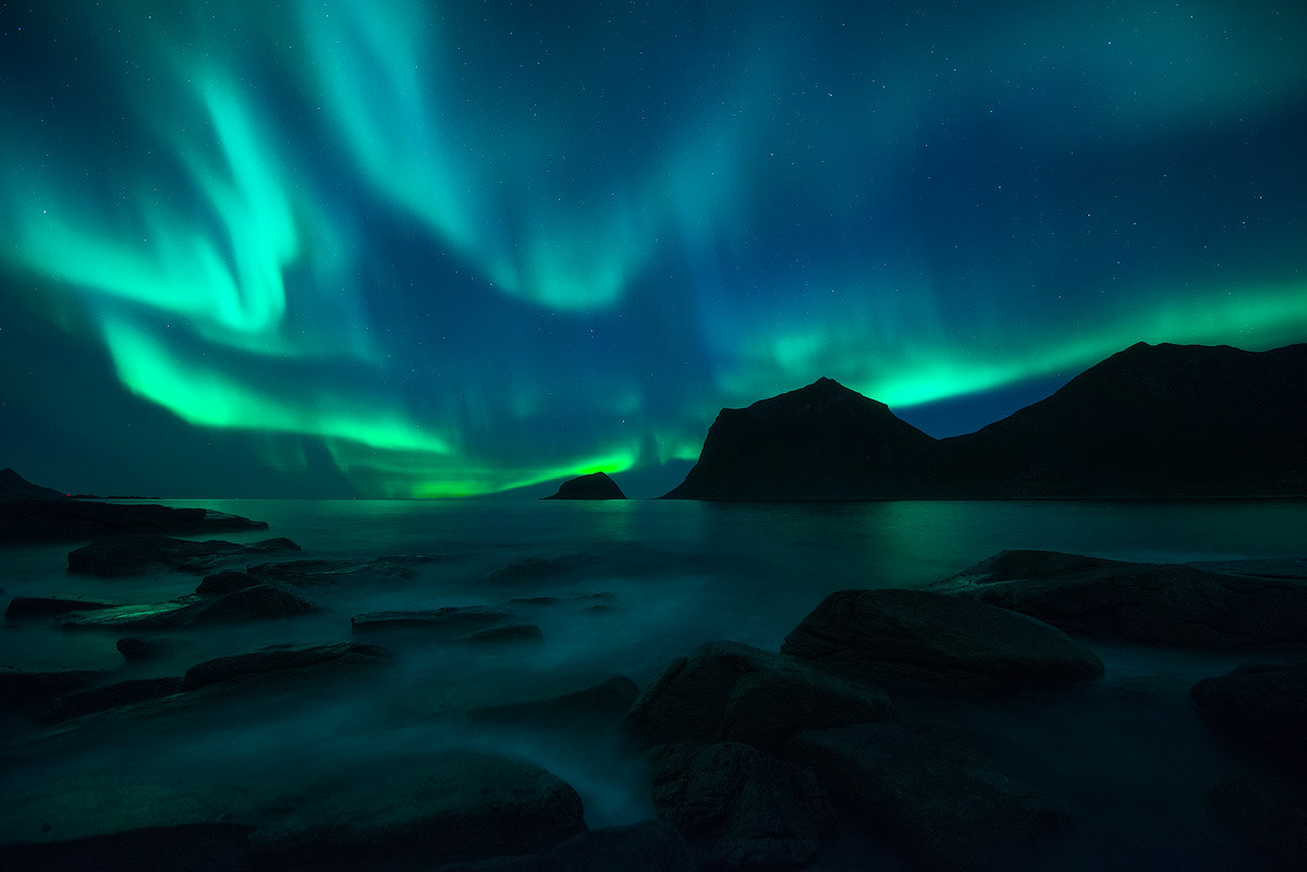 night photography Aurora Borealis Arctic norway iceland lofoten Astro landscape photography Nature outdoors