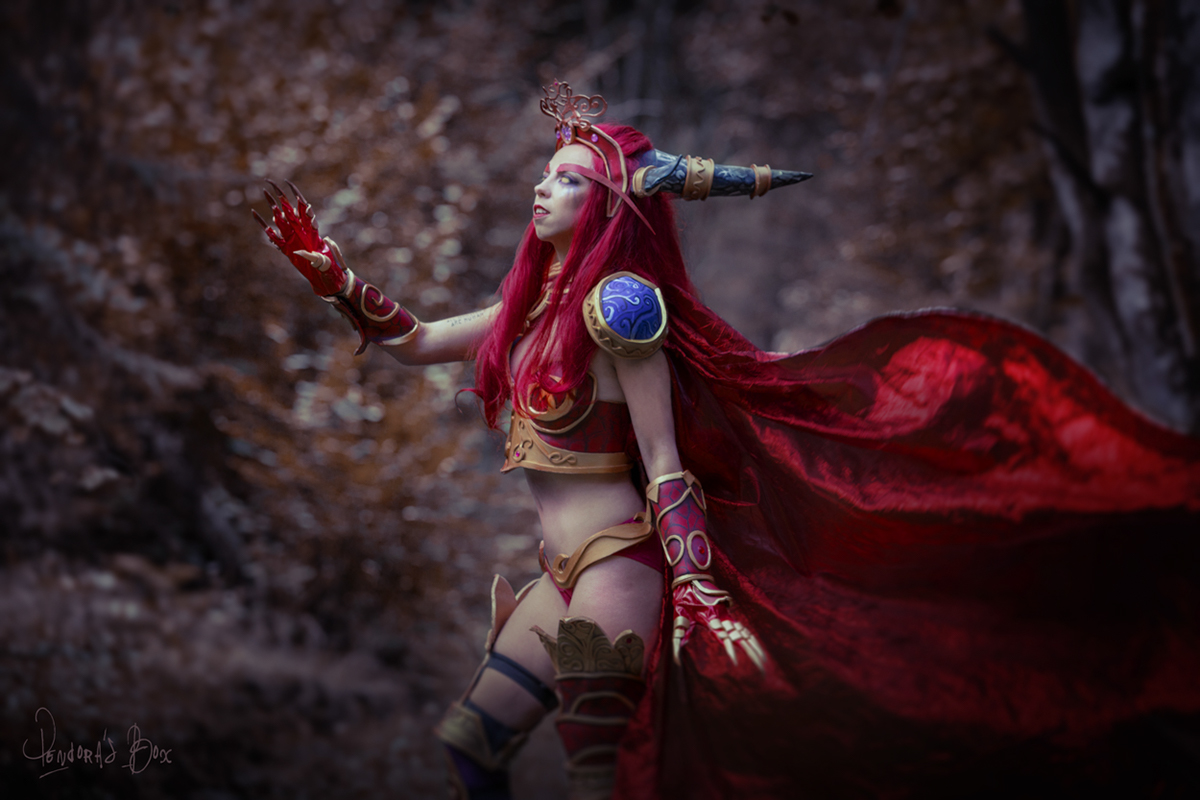 Ban home delivery win Alexstrasza Cosplay on Behance