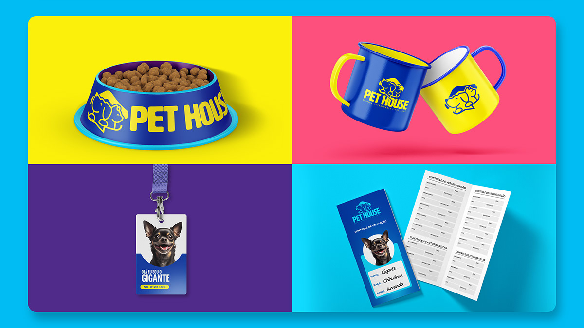 Pet petshop rebranding logo brand identity Graphic Designer visual identity Brand Design adobe illustrator identity