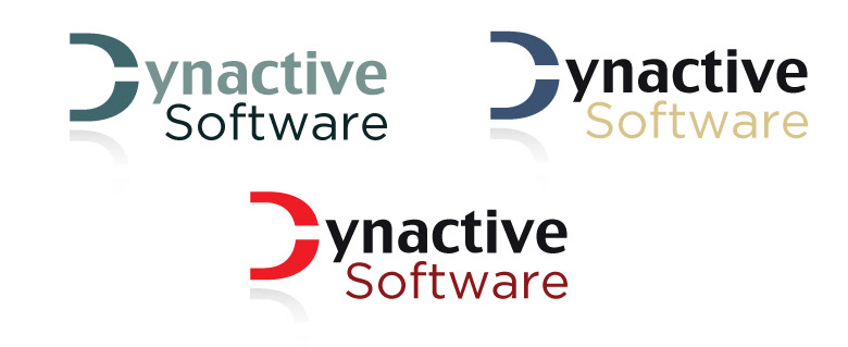 Dynactive logo identity