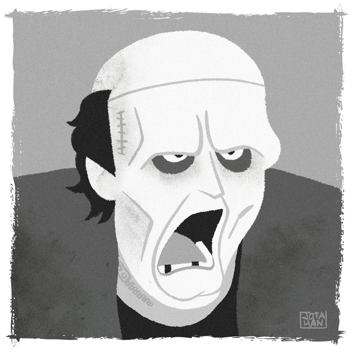 caricatoras caricatures cartoon frankenstein gene wilder horror jovencito frankenstein Marty Feldman mel brooks Young Frankenstein