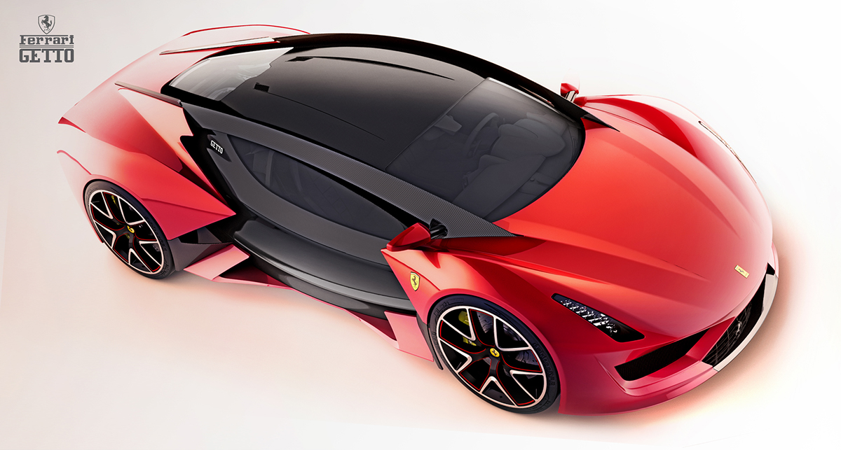 Ferrari Getto Christophe Jourd'hui  concept hypercar