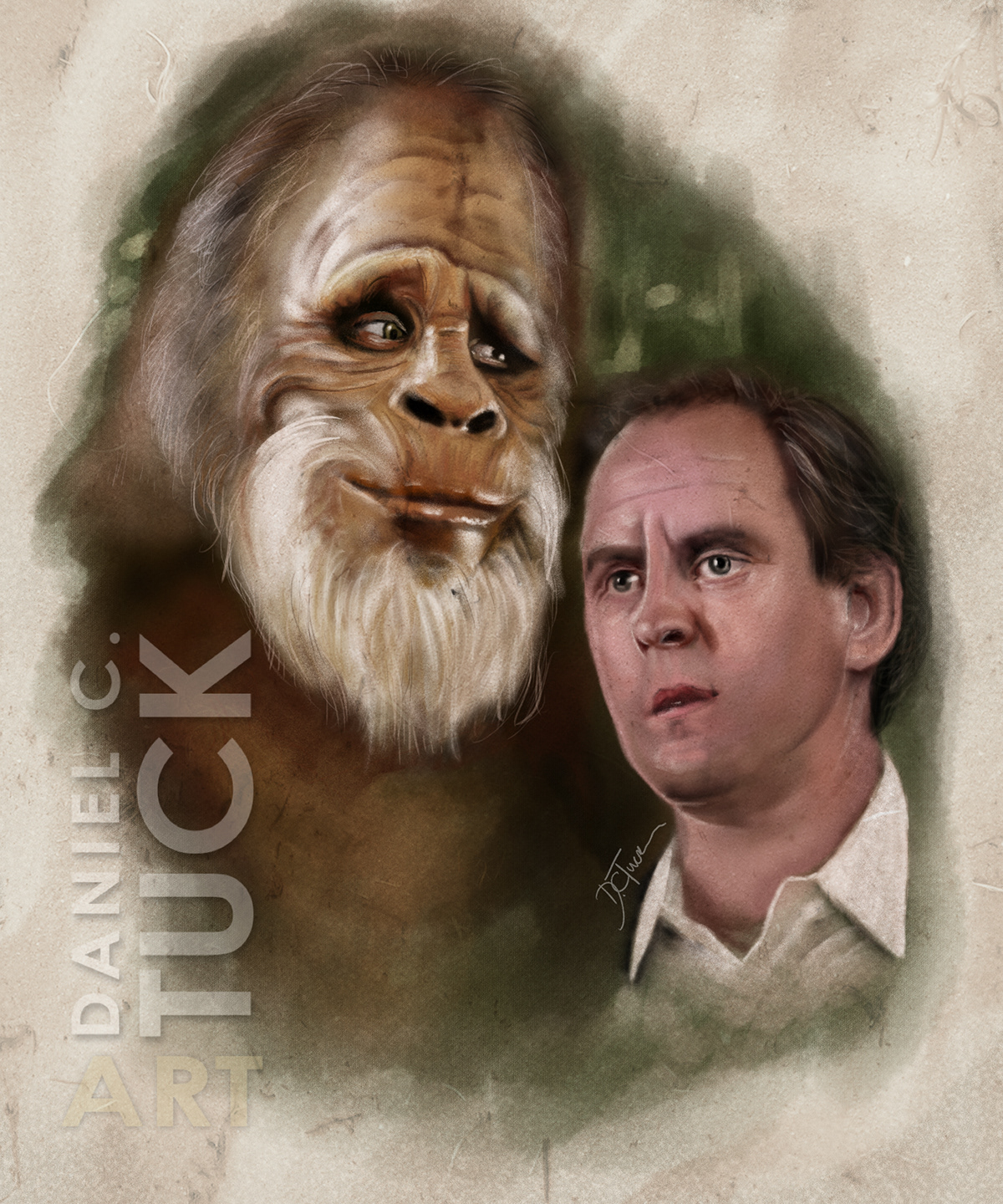 Bigfoot harry hendersons sasquatch John Lithgow David Suchet 1980's movie Fan Art