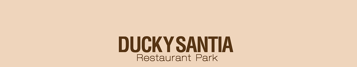 duck restaurant Santia  branding 